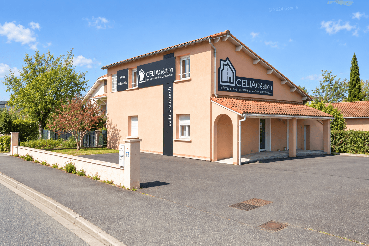 Façade de l’agence CELIA Création à Albi