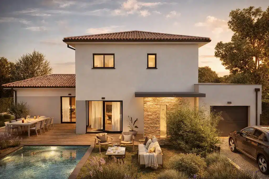 Maison contemporaine 110 m² 4 chambres – Louisa – CELIA Création