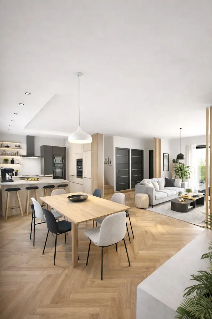 Maison contemporaine 110 m² 4 chambres – Louisa – CELIA Création