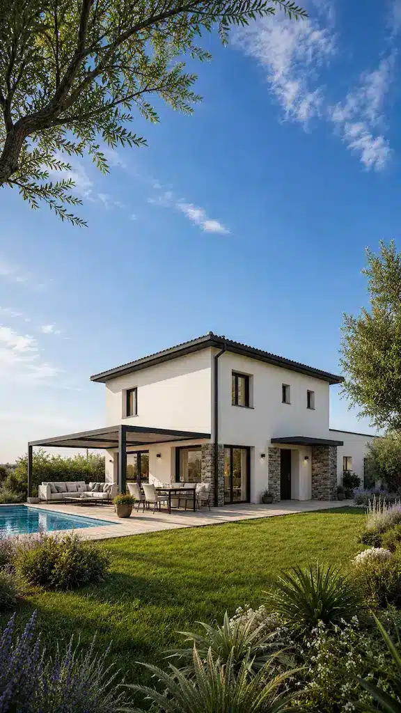 Une maison familiale lisible, souple et lumineuse