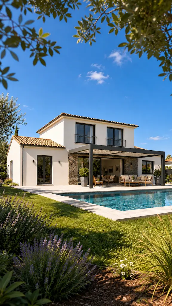 Une villa contemporaine de 130 m² pensée pour durer dans le quotidien
