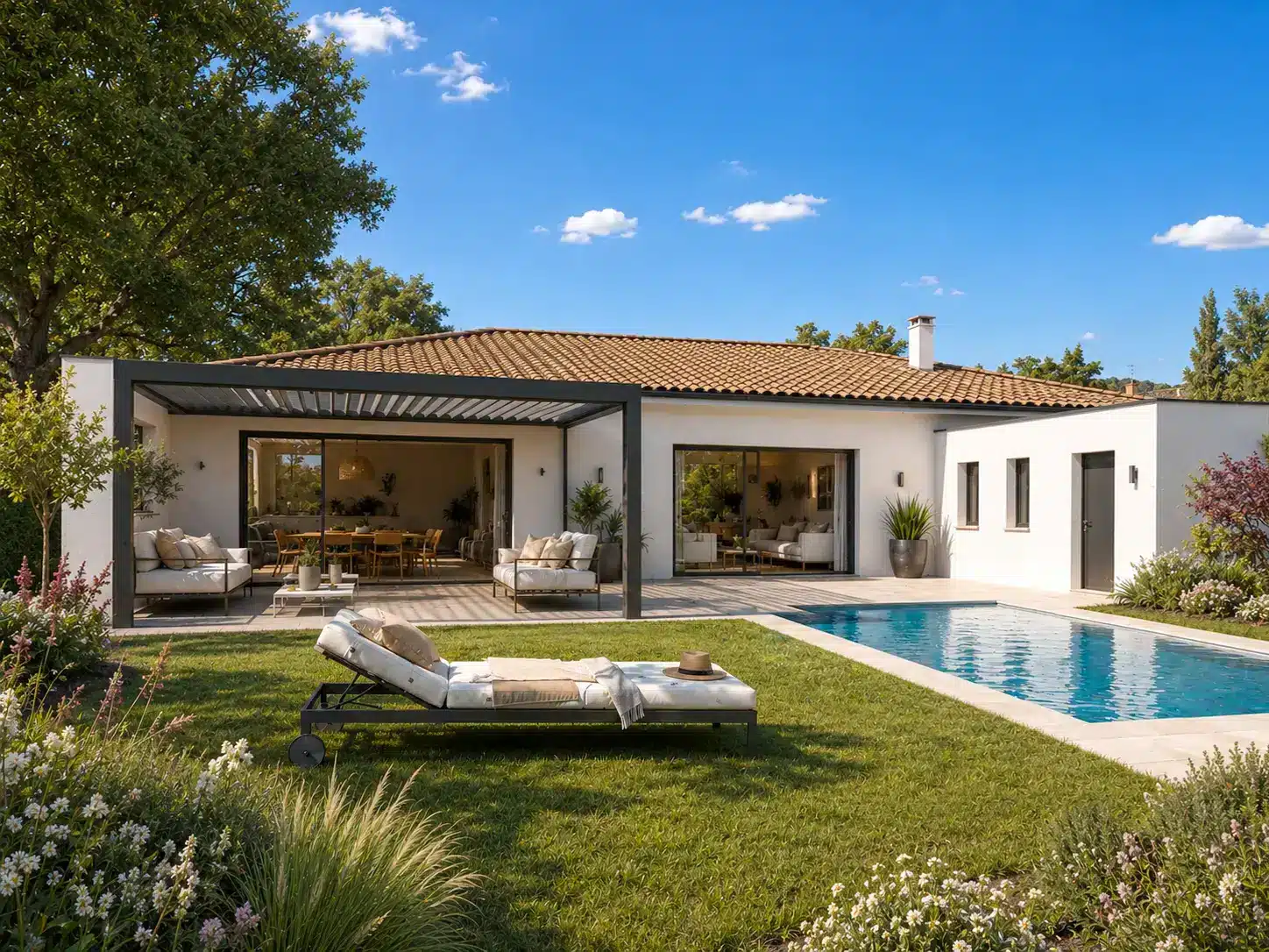 Une maison d'inspiration pensée pour le confort